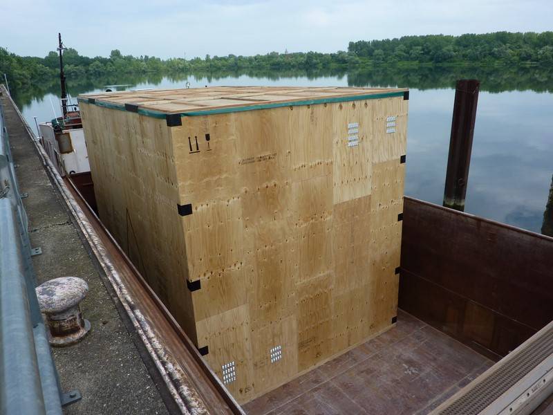 Caisse industrielle bateau